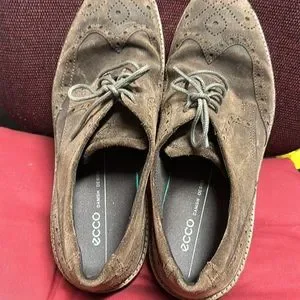 Ecco | Shoes | Ecco Danish Design Brown Suede Shoes Size  display picture 2